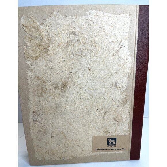 Maasai Africa Art Book Kenya Notebook Journal Giraffe Beaded Pen Handcrafted NEW - Picture 9 of 10